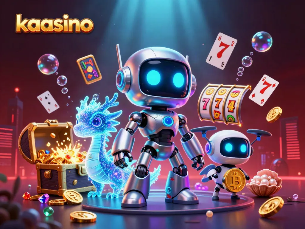 Engage with kaasino as cyberpunk characters explore exciting underwater casino adventures.